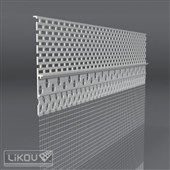 LIKOV LX-DB lišta uzavírací perforovaná délka 2,5m